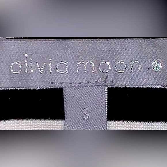 Olivia Moon Stretchy Black & White Striped Single Button Blazer W/ Pockets! - Picture 7 of 9